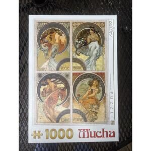 D-Toys Jigsaw Puzzle 1000 Pieces Tiles “Arts” by Mucha